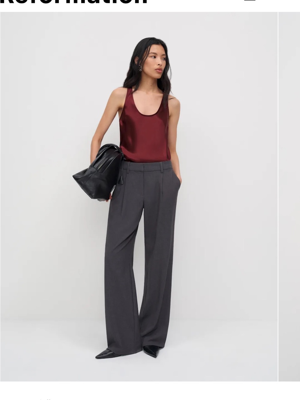 New with tags Reformation top